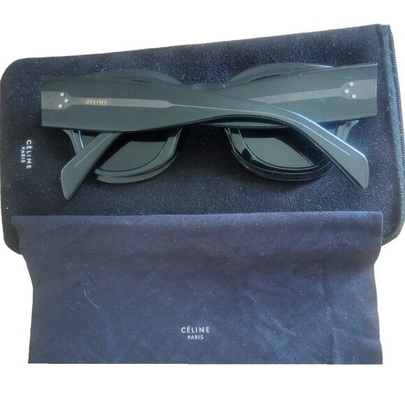 Celine- Zoe Gray Square Sunglasses- CL 41446/KB7 IR - Picture 5 of 10